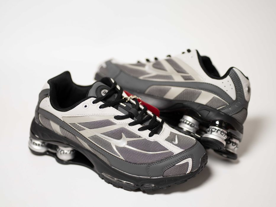 Мужские кроссовки Nike Shox Ride 2 Supreme (4 цвета) размеры 41-46 весна, лето Вьетнам