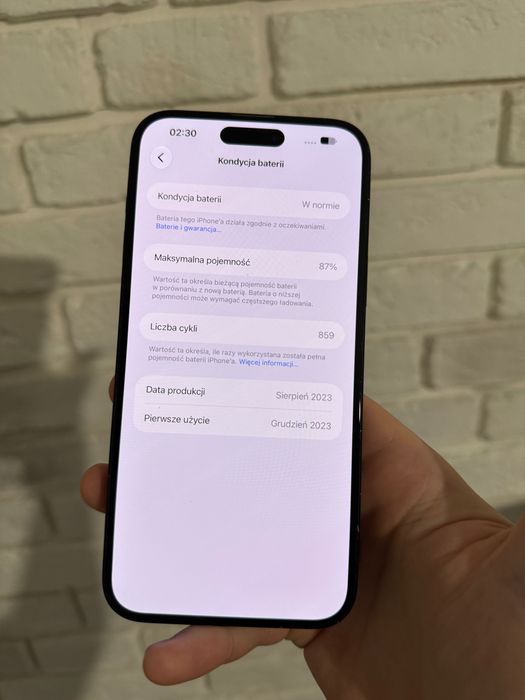 iPhone 15 plus 128GB | 87% kondycji