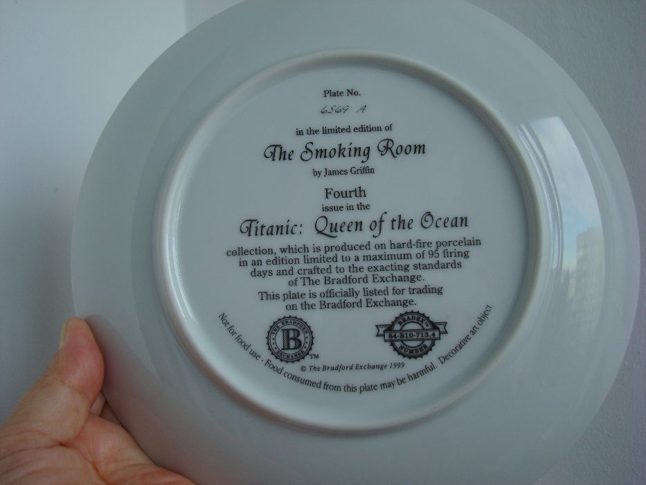 тарілки Титанік 3 шт ліміт вип нові 1998-99 20,5см Великобританія