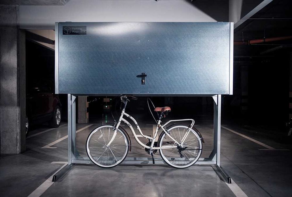 Szafa Garażowa Schowek Boks garażowy Parking Magic Box Podjazdowy 225