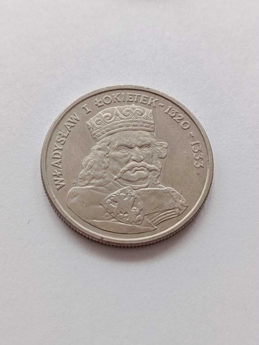 Moneta 100zł Władysław I Łokietek 1986 rok