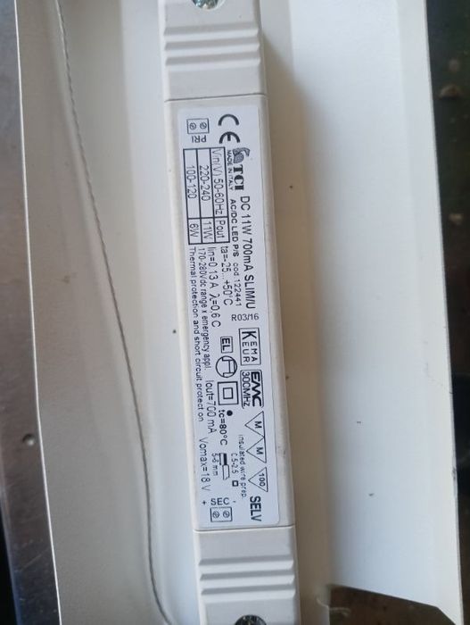 Klinkiety led w oprawie aluminowej