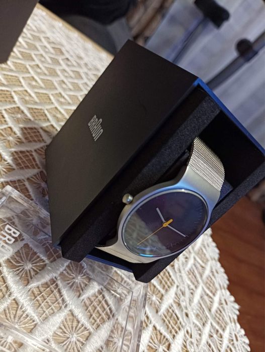 Zegarek Braun, stan nowy, nieużywany.