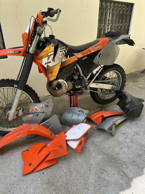 KTM ecx 200 1999 matriculada