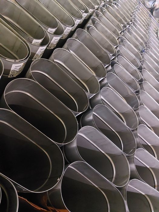 Овальна труба,Овал нержавійка,Овальні димоходи,Монтаж димоходів