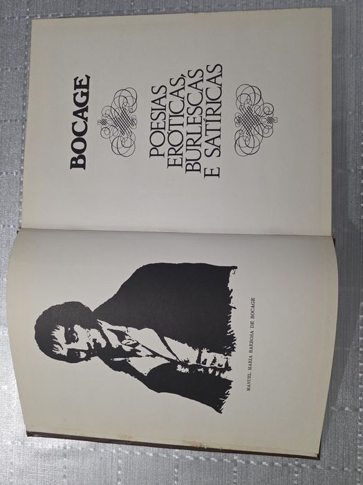 BOCAGE — Poesias Eróticas, Burlescas e Satíricas
Publicações Módio, Braga — Novembro de 1979