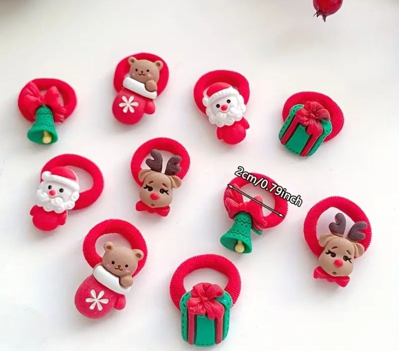 Новорічні резинки на волосся 10 шт.
Заходьте на мою сторінку і обирайт