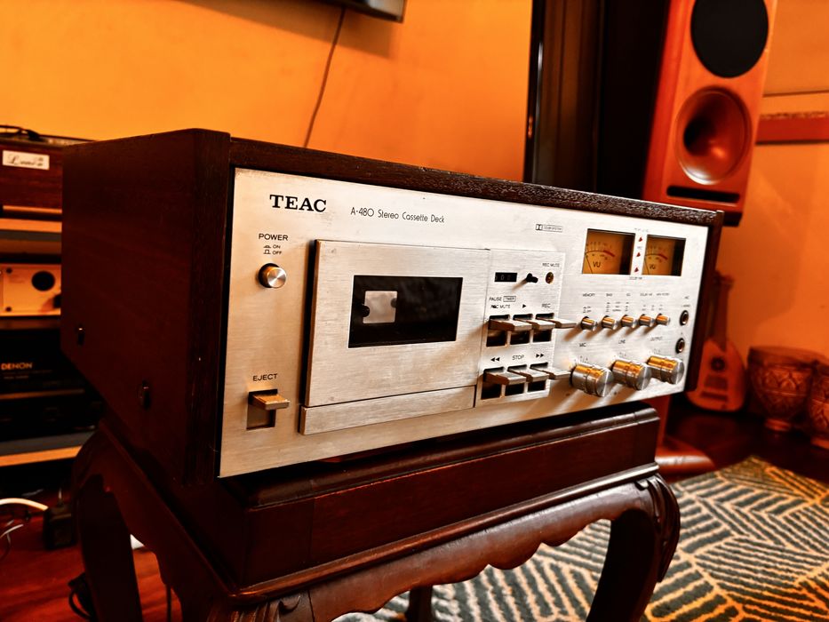 Leitor Cassetes Teac A-480
