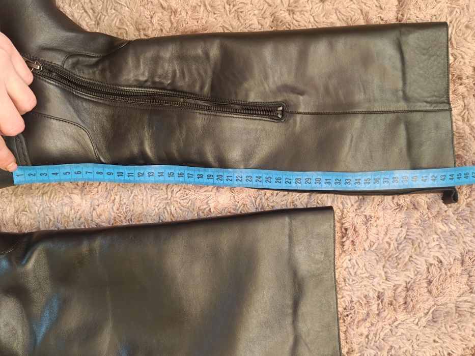 Чоботи зимові шкіра, цигейка! р.35-36 euro moda