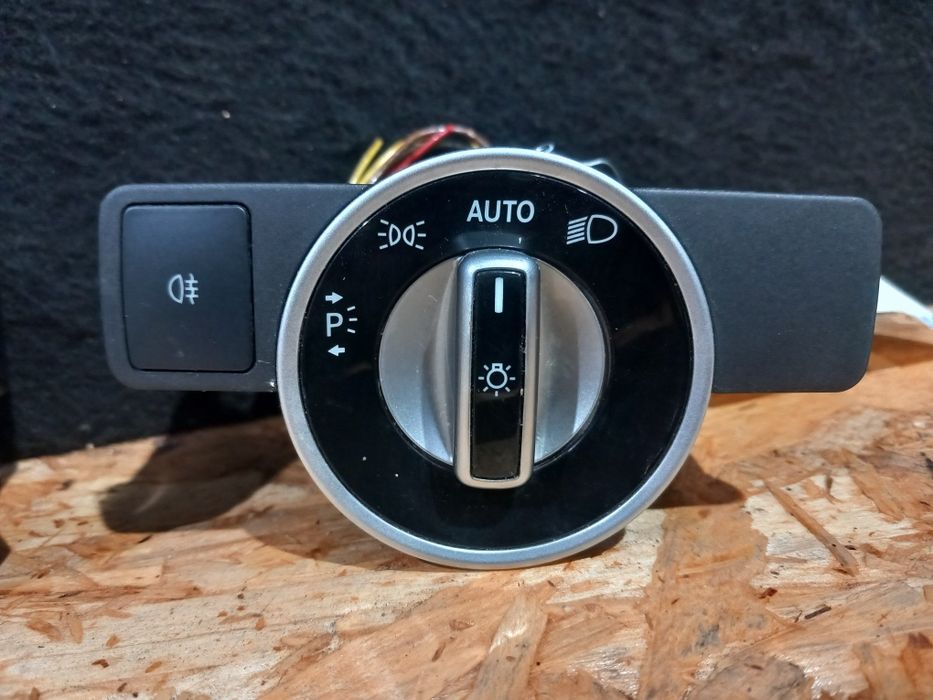 Comando do rádio interruptor luzes Mercedes Classe E W212