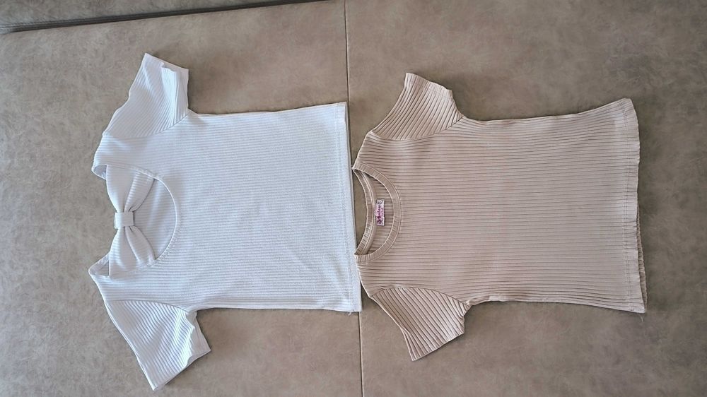 Шкільні футболки рубчик р.146 8-10 років