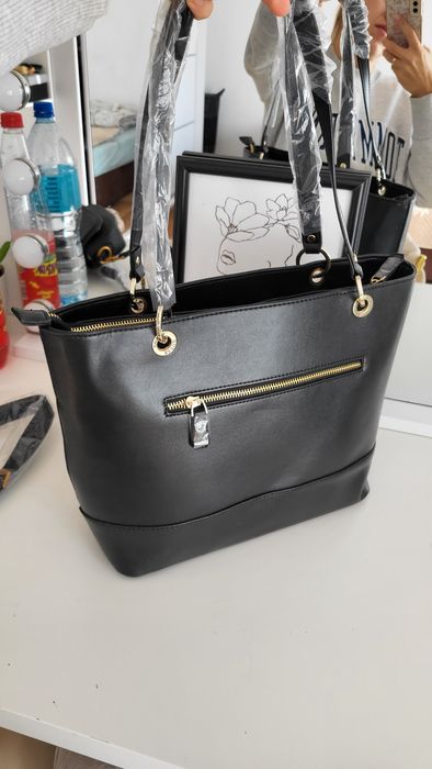 Torebka shopper Guess Nowa Czarna na ramię