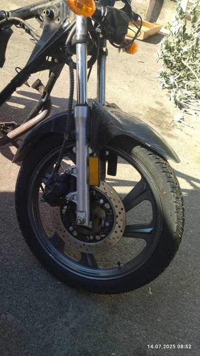 Передня вилка в зборі колесо-кермо Jiansehe-150 R6