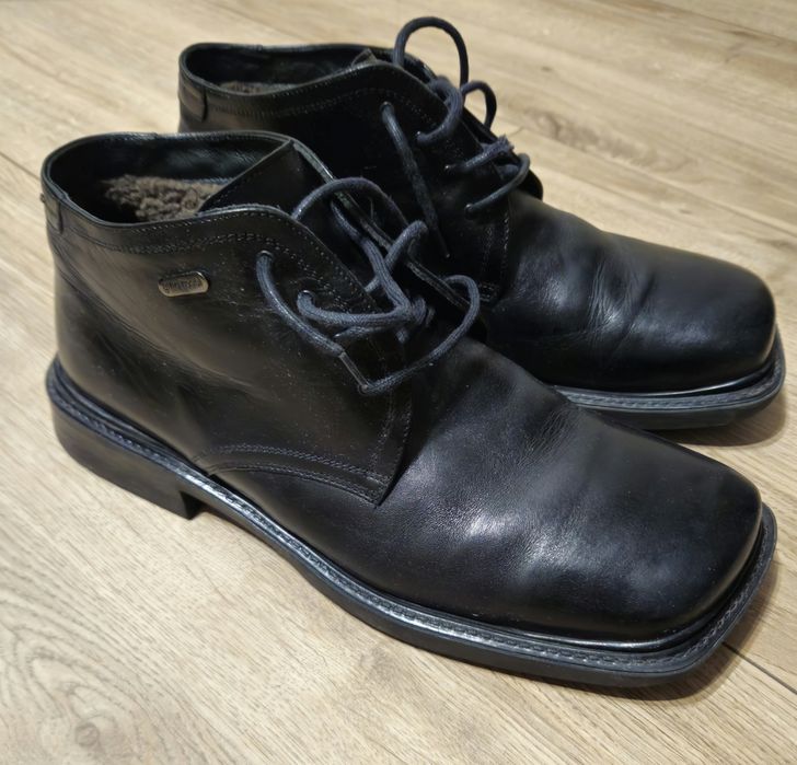 Męskie ocieplane buty GINO ROSSI skóra stan idealny r.43