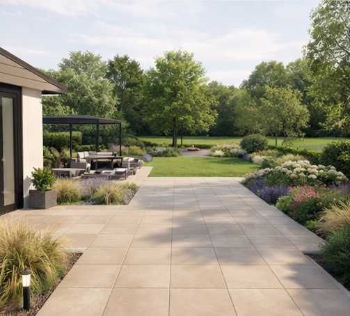 Płyta tarasowa 60x60 2cm 20mm MAGNETIK BEIGE zamiast kostki taras base