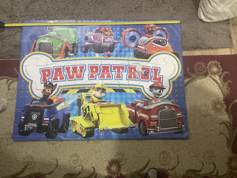 Пазл щенячий патруль большой напольный