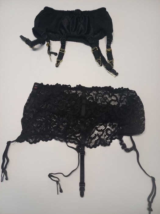 Pas do pończoch Nylonessa M czarny i inny