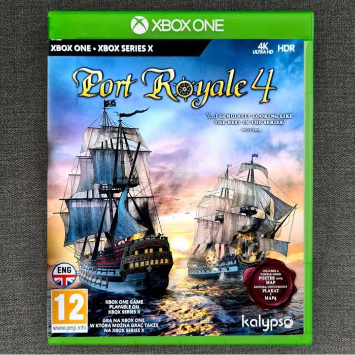 Port Royale 4 Xbox One Pudełkowa Polska Okładka