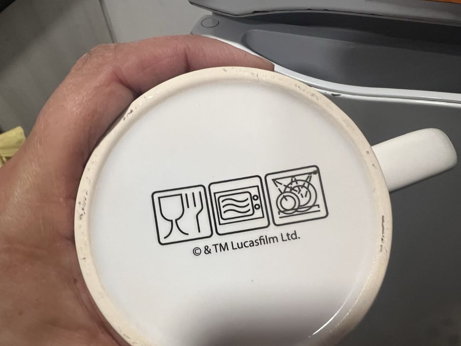 Conjunto de 3 canecas da Star Wars novas