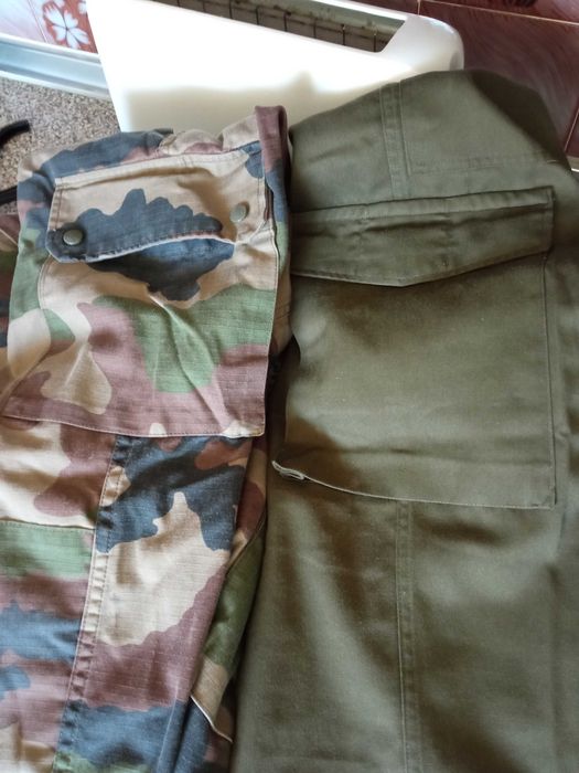 Calças para caça e airsoft militares do Exército Francês e Austríaco