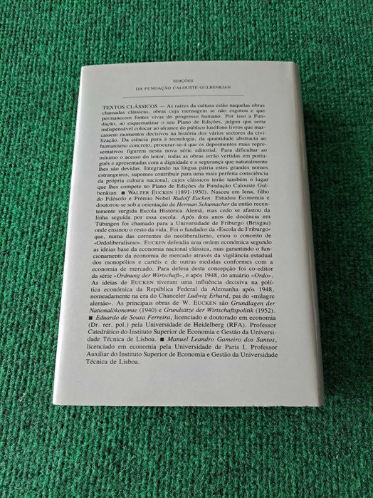 Os Fundamentos da Economia Política - Walter Eucken