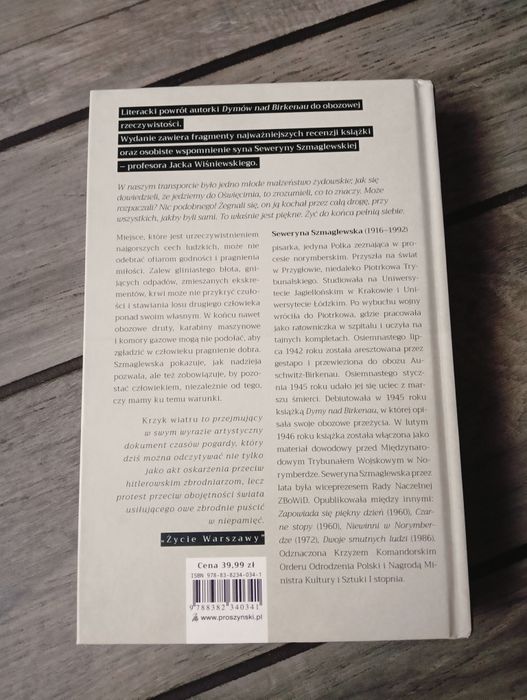Książka "Krzyk wiatru" Seweryna Szmaglewska