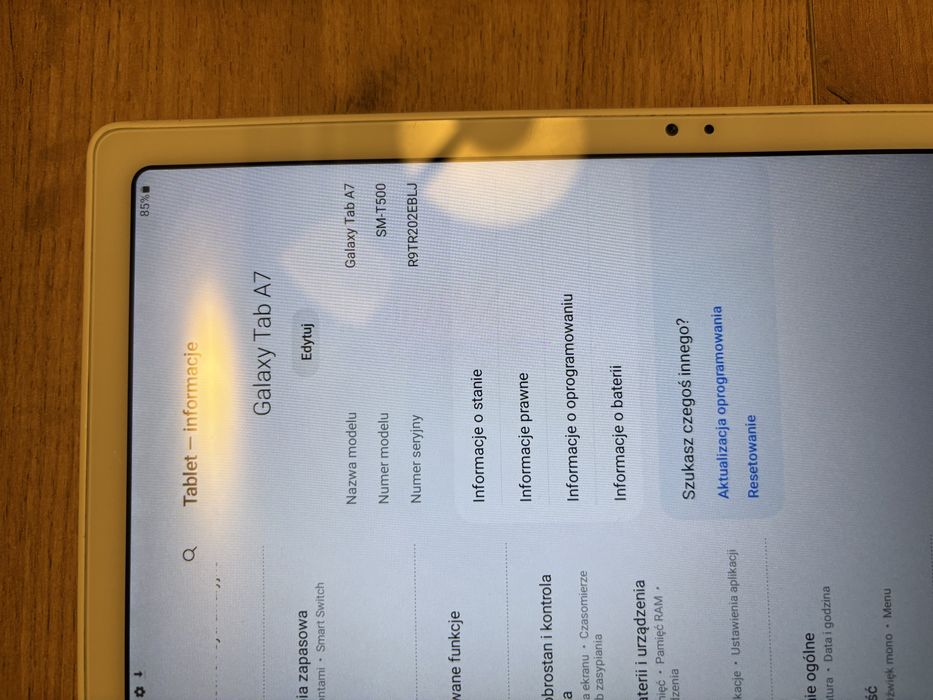 Samsung galaxy tab A7 SM-T500