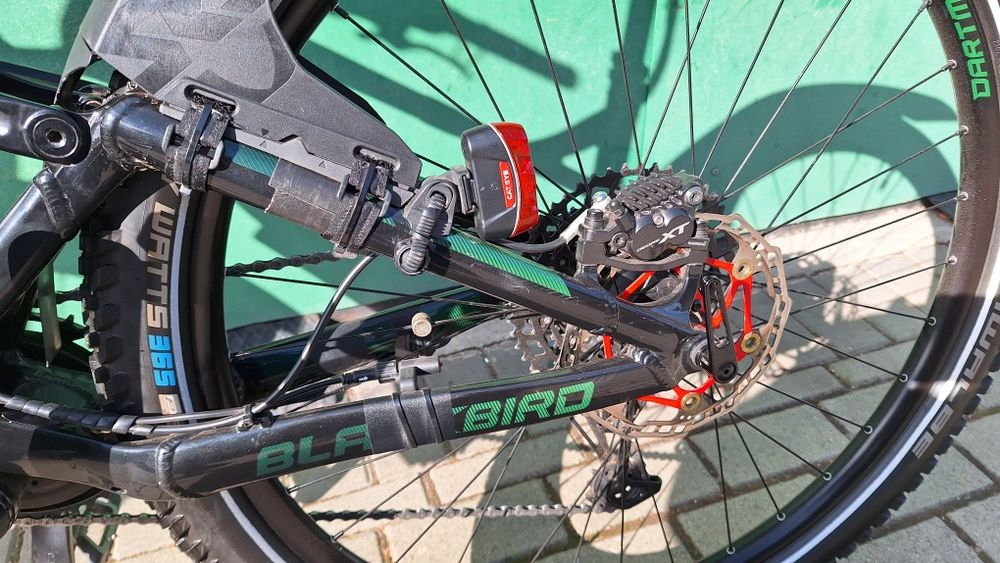 Przerobiony Dartmoor z silnikem bafang hd