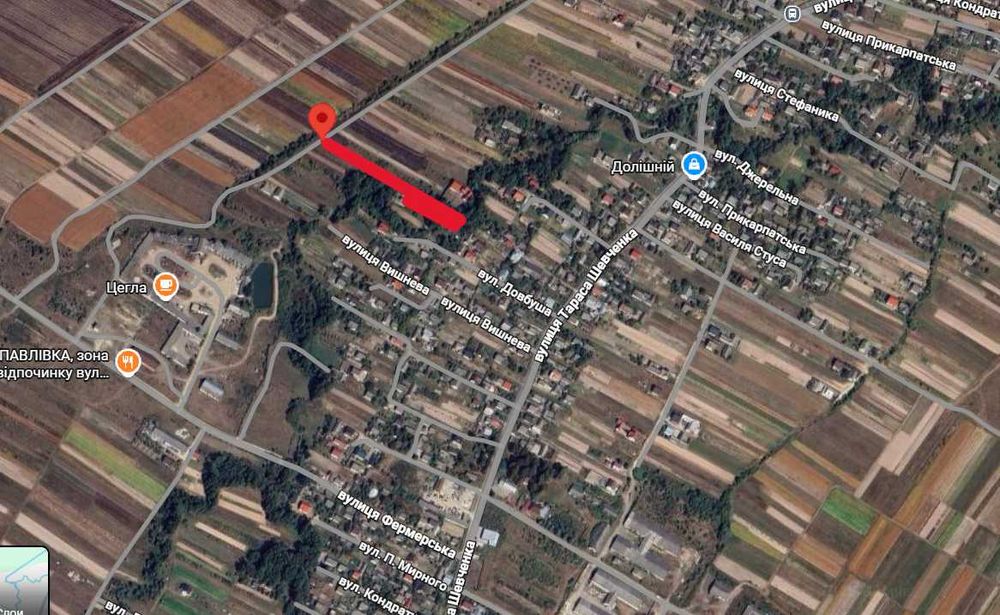 Продаж ділянки Іваниківка, 24 сот С/Г, світло, газ, 2 заїзди, будинки