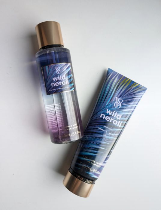 Victoria's secret wild neroli mgiełka + balsam zestaw nowy z usa