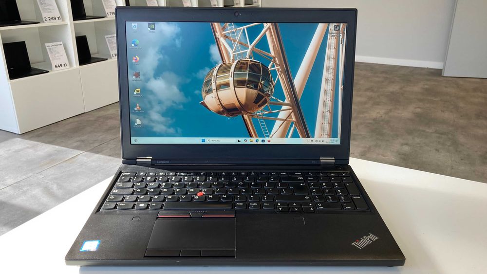 Laptop 15" Lenovo ThinkPad P51 i7-HQ 32GB 512SSD NVIDIA FHD IPS Win11