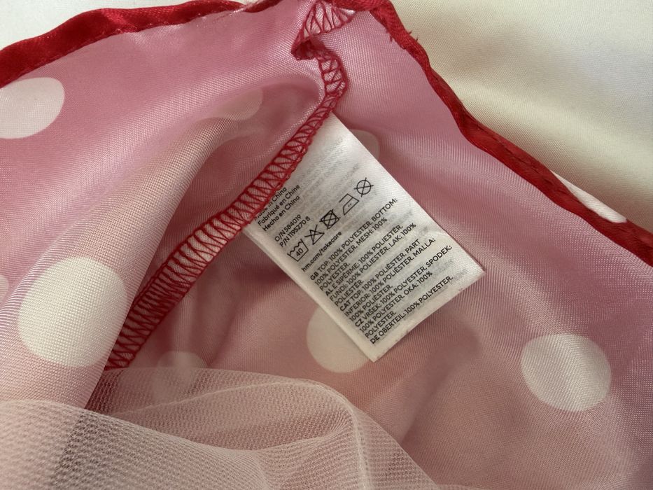 Sukienka myszka minni h&m 74/80