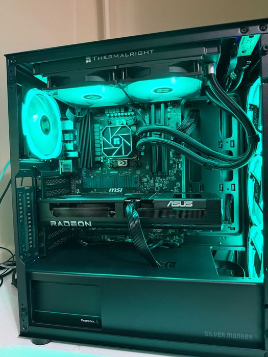 Komputer gamingowy r5 9600x rx 9060xt 32 GB RAM M2 1TB
