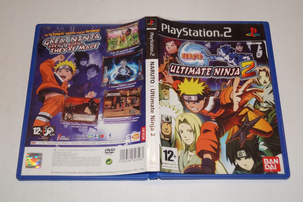 Naruto: Ultimate Ninja 2 Ps2 Playstation 2 (Ps2) Pudełkowa