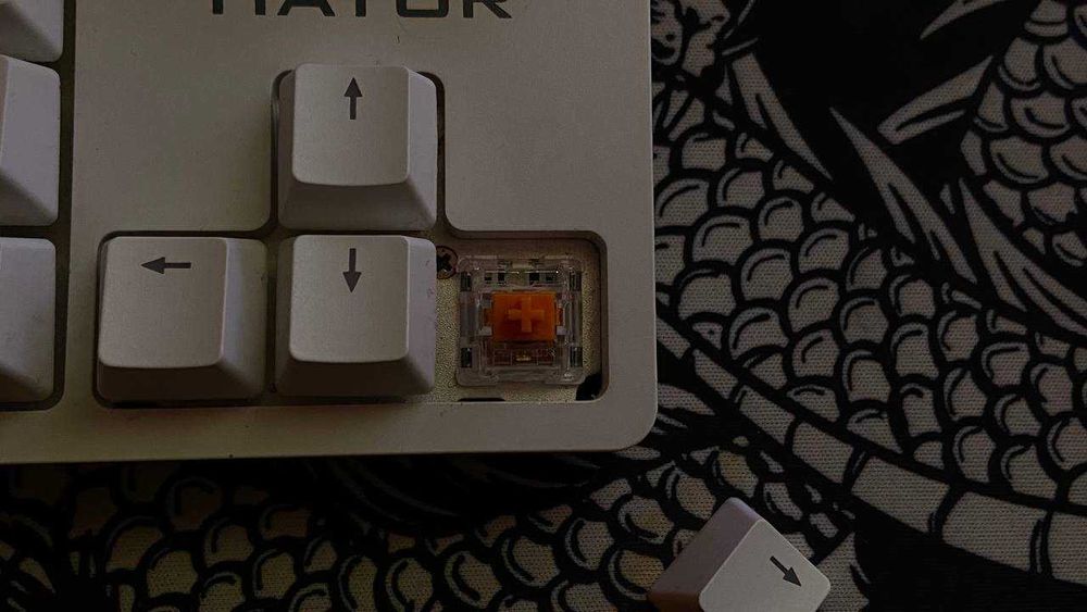 (Orange Switch) HATOR Rockfall Mecha TKL 2 СРОЧНО