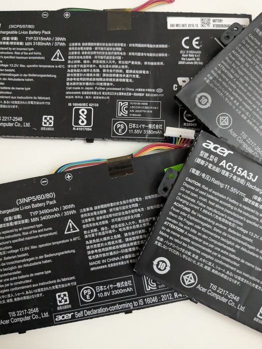 Оригінальна батарея для ноутбука Acer AC15A3J Chromebook Spin 11 C738T