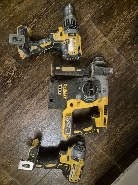 Zestaw elektronarzędzi dewalt 18v młotowiertarka zakrętarka wkrętarka