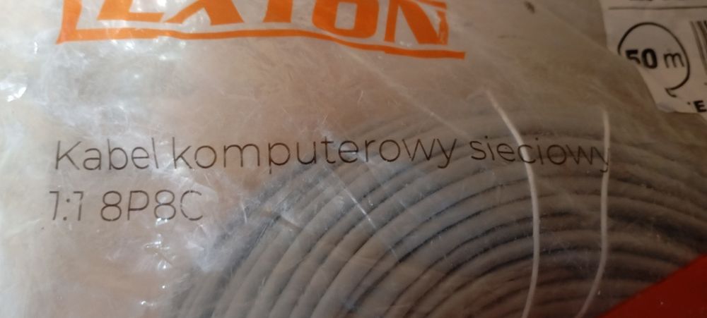 Przewód sieciowy RJ45  50m