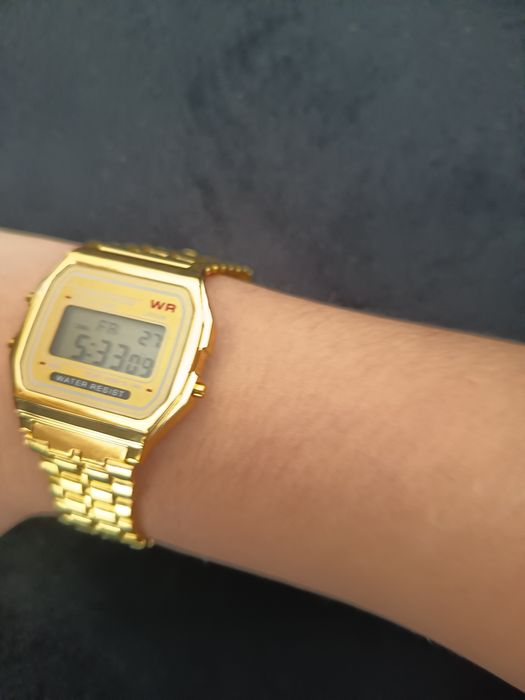 Zegarek vintage złoty