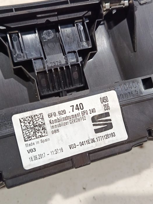 Quadrante / painel de instrumentos SEAT Ibiza V (KJ1)