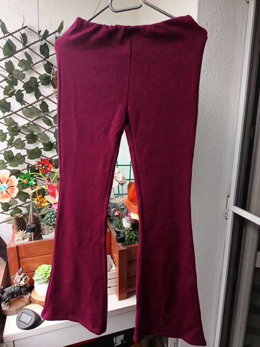 Spodnie z szerokimi nogawkami