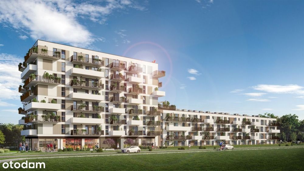 2-pokojowe mieszkanie 39m2 + balkon Bezpośrednio