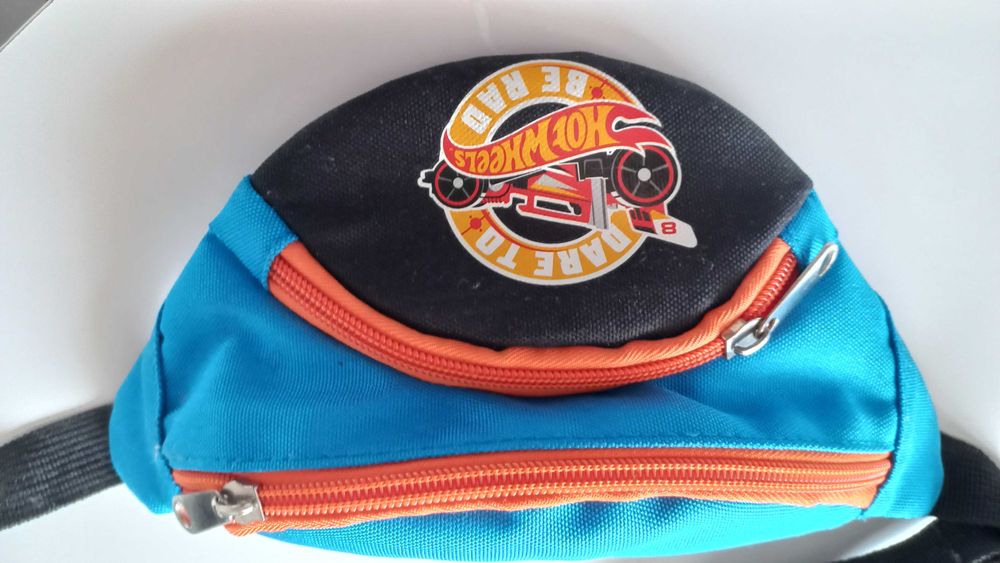 Saszetka nerka torba hot wheels dla chłopca