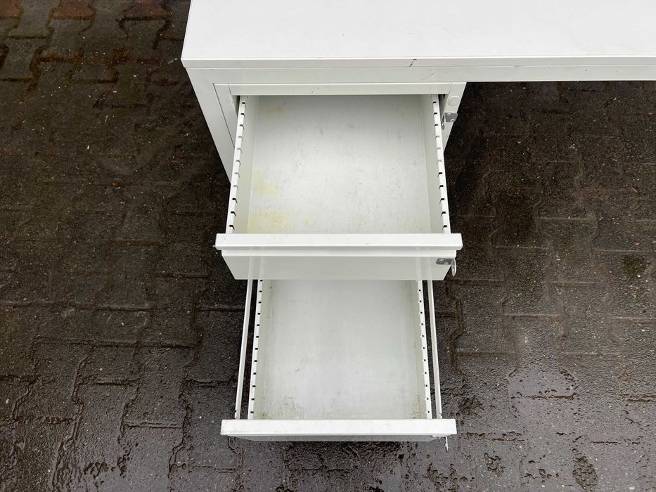 Stół warsztatowy roboczy techniczny holenderski z szufladami 150x75x75