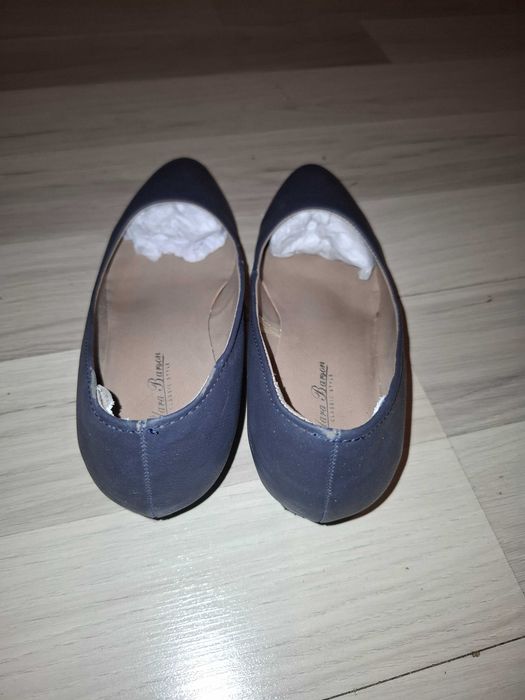 Półbuty niebieskie Clara Barson, r.37