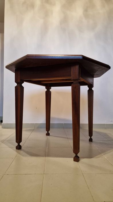 Mesa Xadrez em madeira maciça