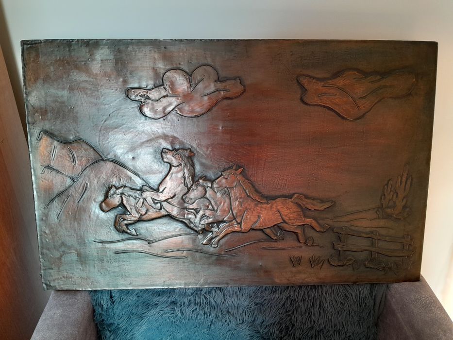 Sprzedam obraz z konie w galopie