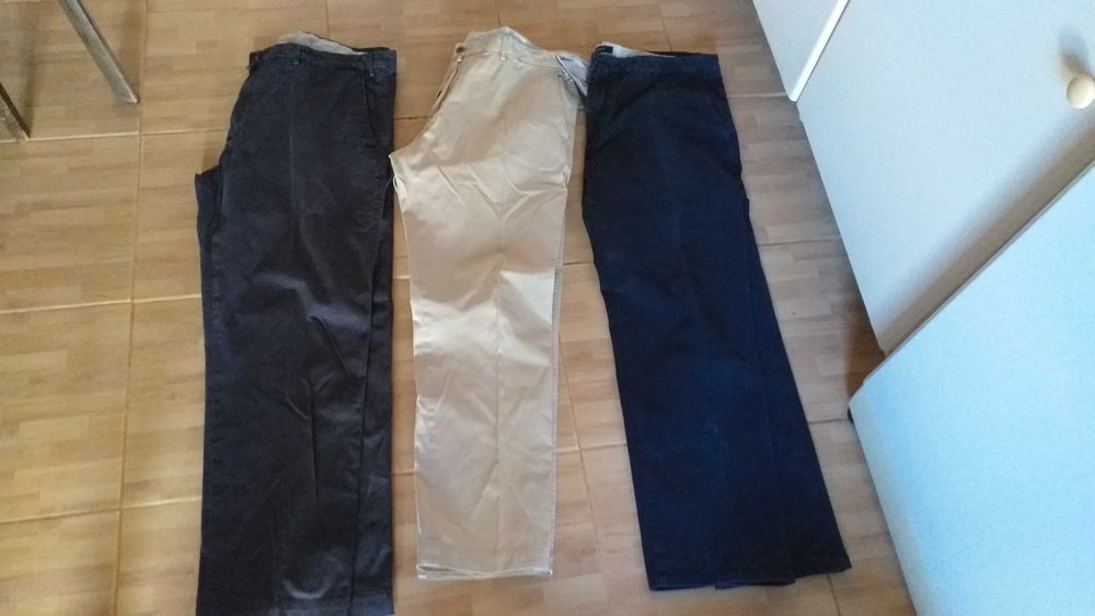 3 pares de calças GANT em ótimo estado n 46