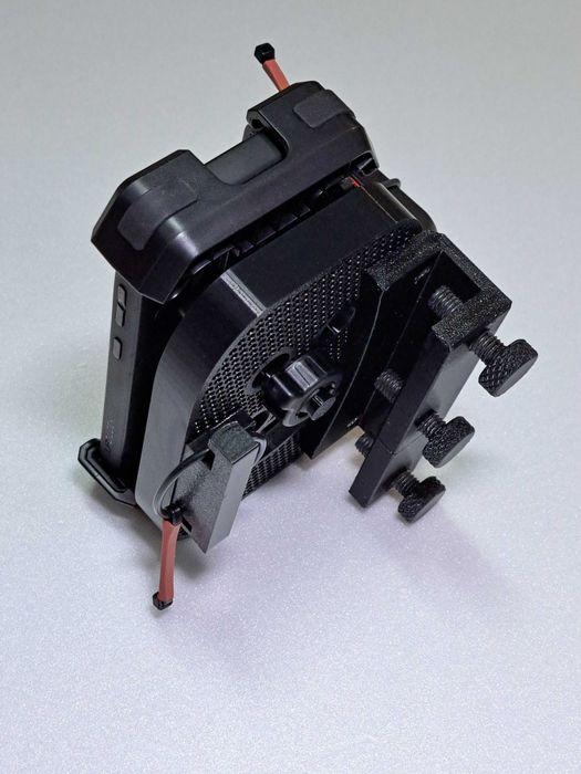 Suporte Volante Kart Antivibração Integrado p/ Smartphone e RaceBox Mini Kit/ Sodi e Birel
