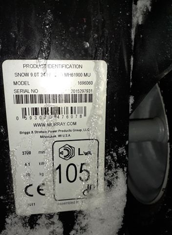 Odśnieżarka NOWA Briggs&Stratton 900 Murray Mh61900